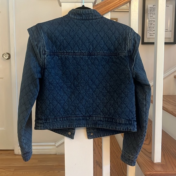Veronica Beard KILLIAN Quilted Denim Jacket Size Small. NWT - Picture 12 of 12
